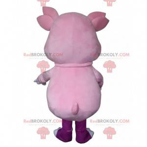 Luntik mascot, famous pink cartoon character - Redbrokoly.com