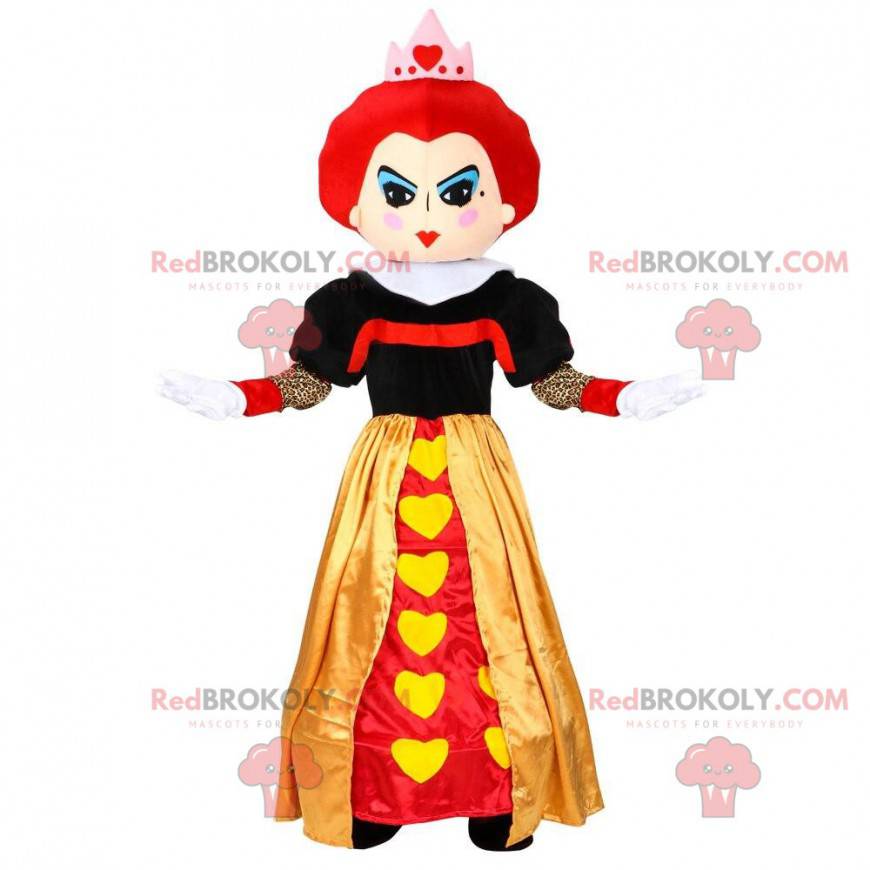 Alice in Wonderland Queen of Hearts Mascot - Redbrokoly.com