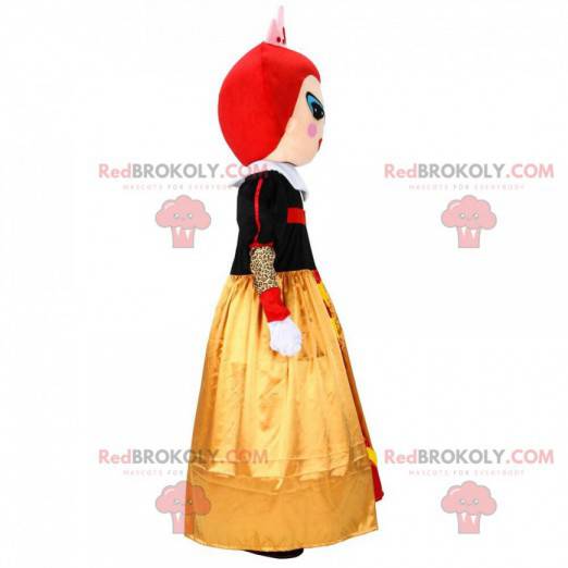 Alice in Wonderland Queen of Hearts Mascot - Redbrokoly.com