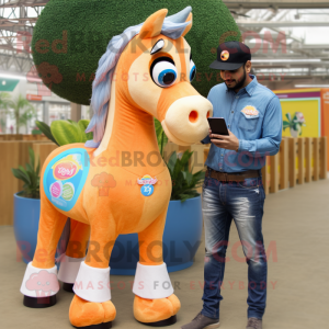 Peach Horse mascotte...