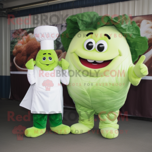 Personagem de mascote Green...