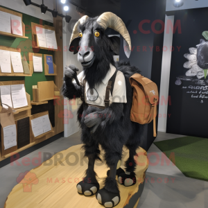 Black Boer Goat maskot...