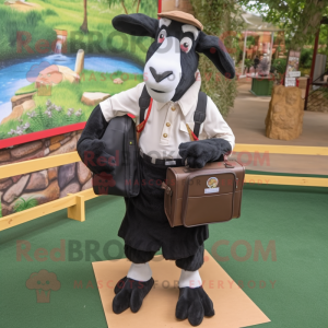 Black Boer Goat mascotte...