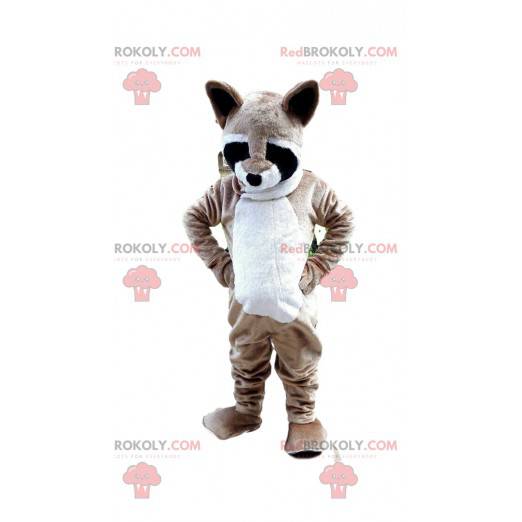 Mascotte di procione, costume da puzzola, animale della foresta