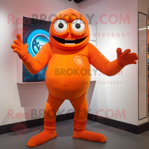 Orange Cyclops maskot...