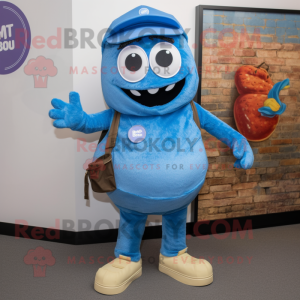 Blue Bagels mascotte...