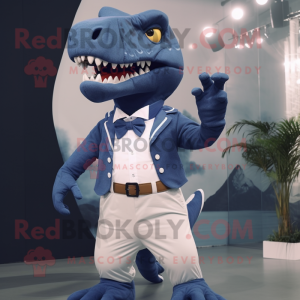 Navy Tyrannosaurus mascotte...