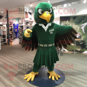 Forest Green Eagle mascotte...