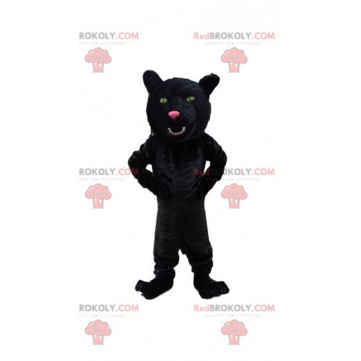 Mascota de la pantera negra, disfraz de felino gigante -