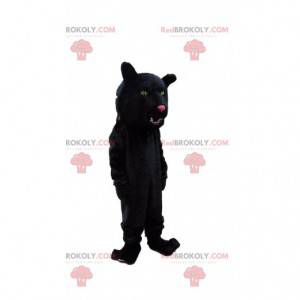 Black panther mascot, giant feline costume - Redbrokoly.com