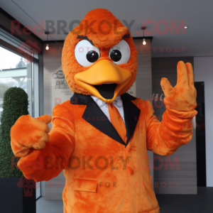 Orange Fried Chicken maskot...