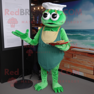 Green Crab Cakes mascotte...