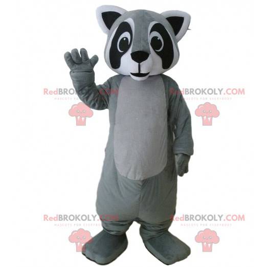 Raccoon mascot, polecat costume, forest animal - Redbrokoly.com