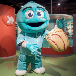 Turquoise Baseball Glove...