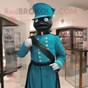 Teal Civil War Soldier...