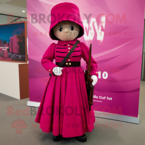 Magenta Civil War Soldier...