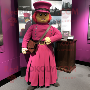 Magenta Civil War Soldier...