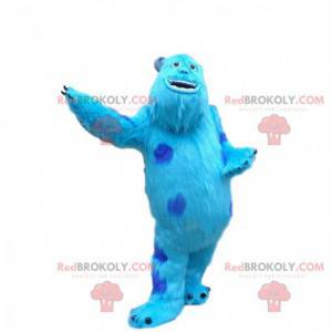 La mascota Sully, el famoso monstruo azul de Monsters, Inc. -