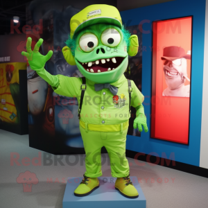 Lime Green Undead mascotte...