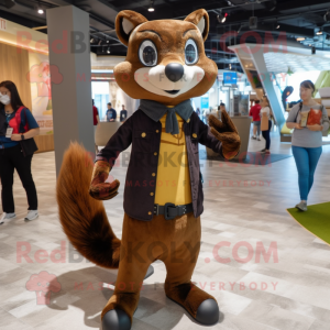 Brown Marten mascotte...