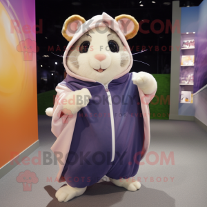 nan Hamster mascot costume character dressed with a Joggers and Shawls