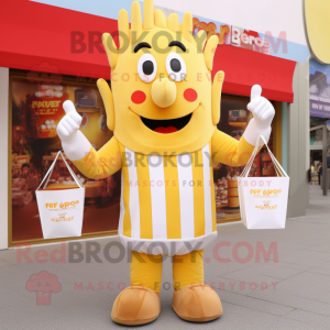 Krem pommes frites maskot...