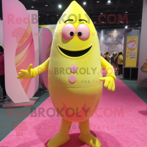Citrongul Pink maskot...
