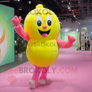 Citrongul Pink maskot...