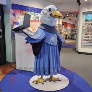 Blue Gull mascotte kostuum...