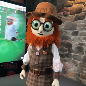 Postava maskota Rust Irish...