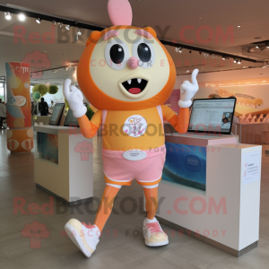 Peach Ice Cream mascotte...