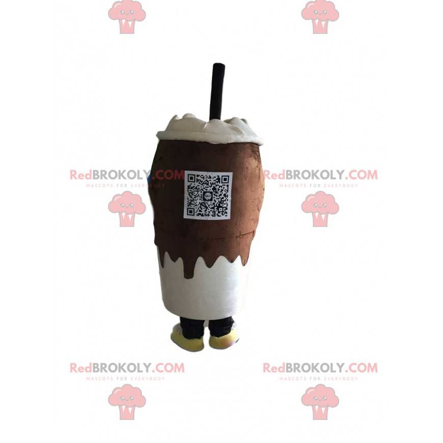 Chocolate drink mascot, Liège coffee costume - Redbrokoly.com