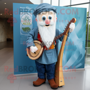  Celtic Harp maskot kostume...