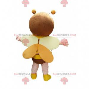 Very smiling bee mascot, giant bee costume - Redbrokoly.com