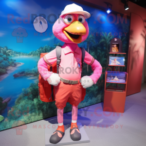  Flamingo maskot kostume...