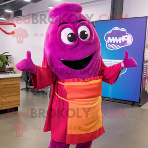 Magenta Fajitas mascotte...