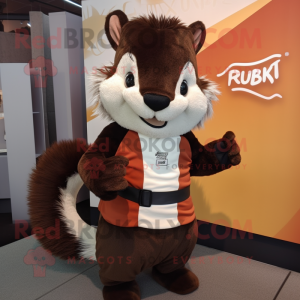 Rust Skunk mascotte kostuum...