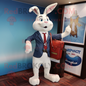 White Rabbit mascotte...