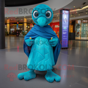 Turquoise Maar mascotte...