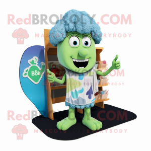 Cyan Broccoli mascotte...