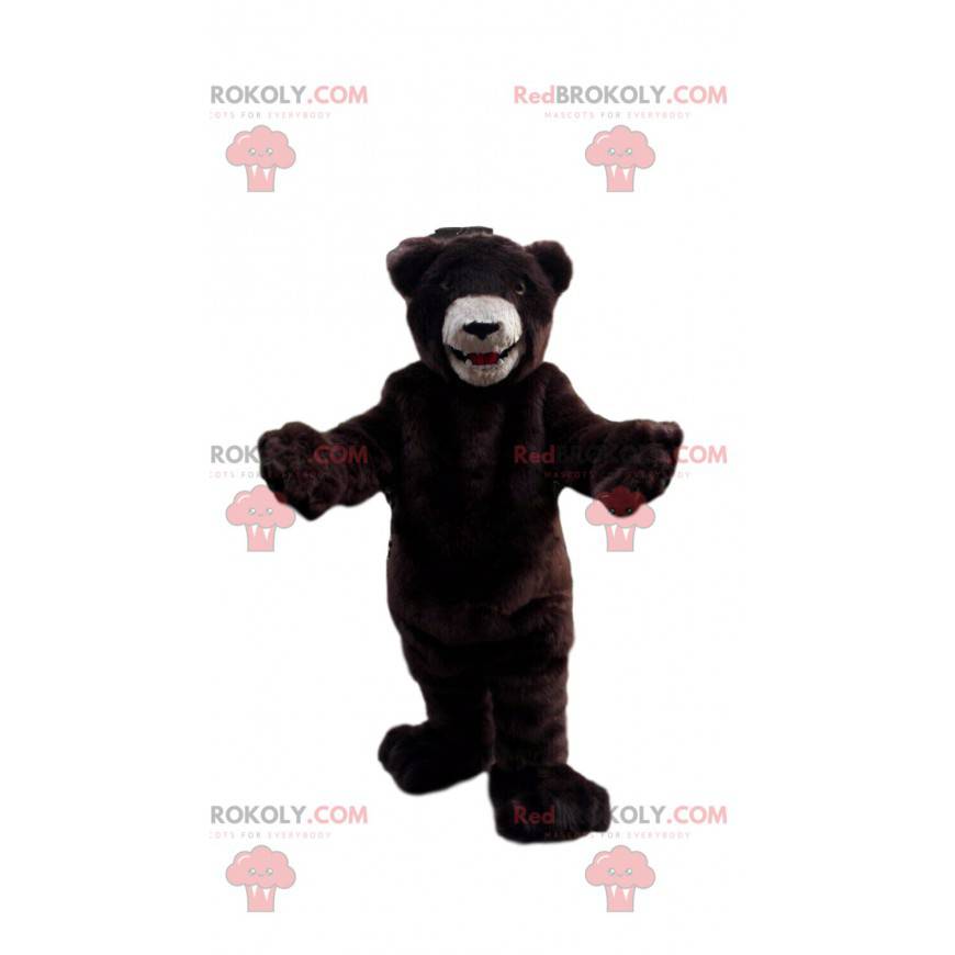 Mascota del oso de peluche, disfraz de oso de peluche -