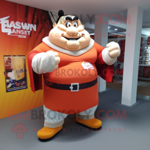  Strongman maskot kostym...