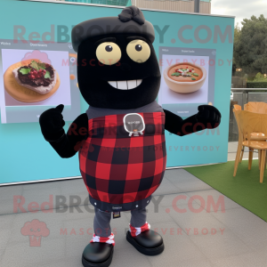 Black Burgers maskot...