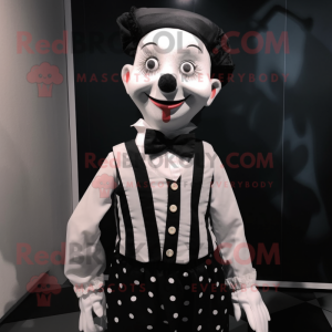  Mime mascotte kostuum...