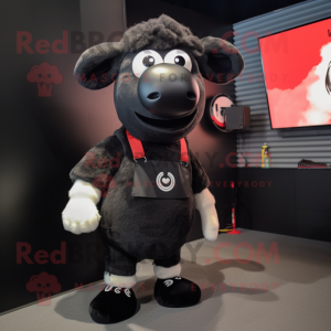 Black Sheep maskot drakt...