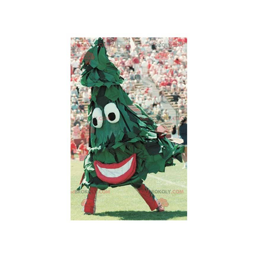 Giant green fir mascot - Redbrokoly.com