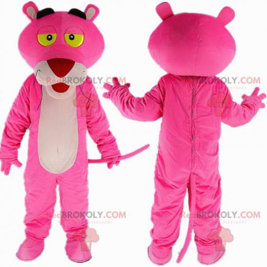 Pink panter maskot, berømt tegneseriefigur - Redbrokoly.com