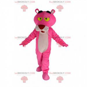 Pink panther mascot, famous cartoon character - Redbrokoly.com