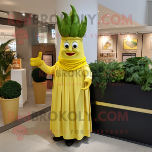 Yellow Celery mascotte...