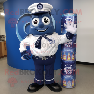 Navy Soda Can maskot...